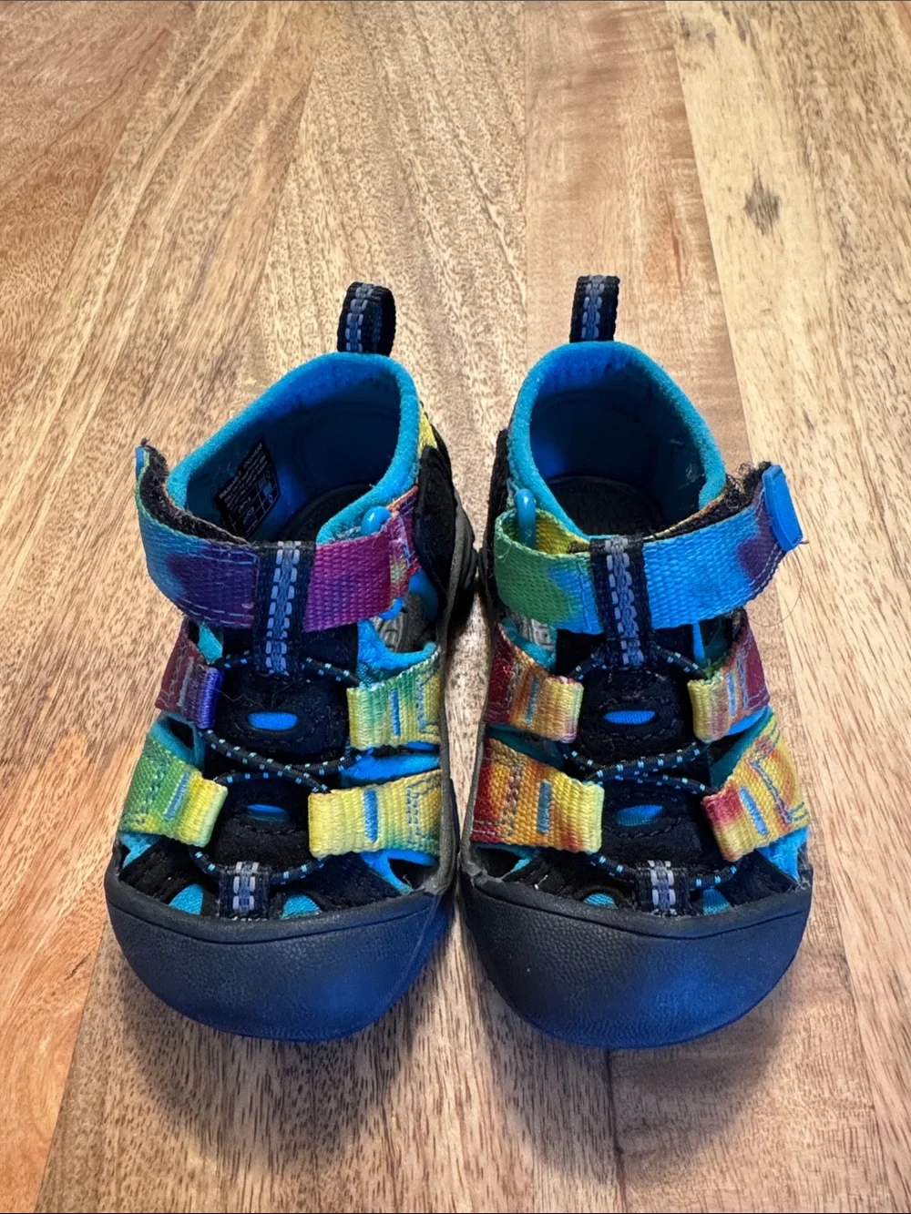 KEEN Kids' Multicolor Closed-Toe Sandals - Blue/Multi